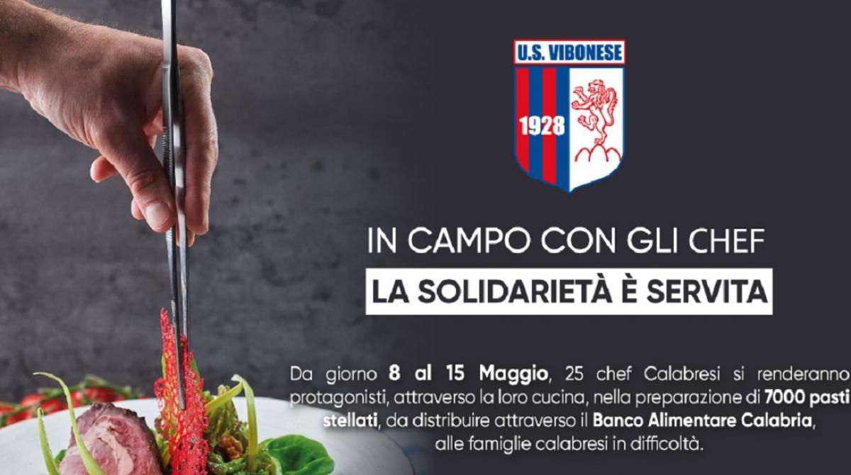 Immagine - La solidarietà scende in campo con gli chef stellati: l’iniziativa della Vibonese